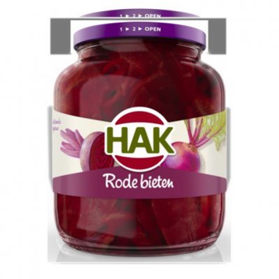 Hak Rode bieten schijven zoetzuur
